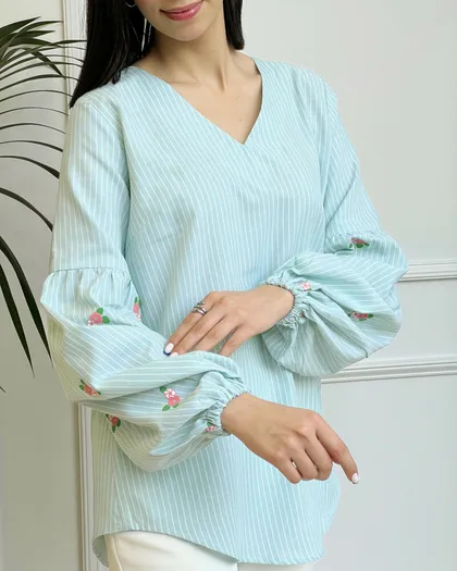 بلوز راه راه روشنک