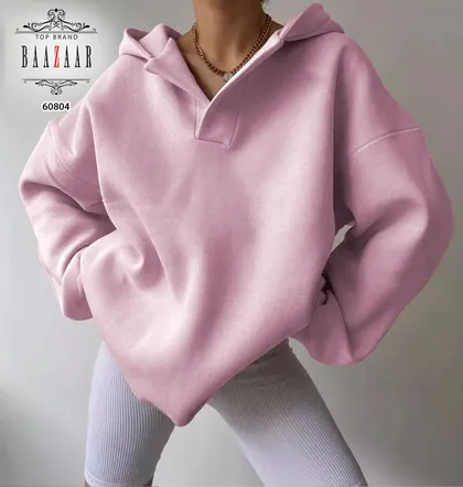 هودی یقه بلیطی BAAZAAR کد 60804