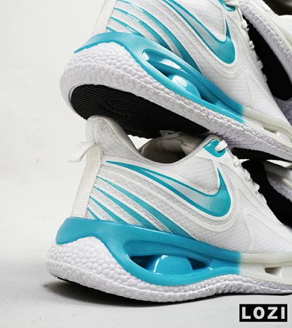 کفش کتانی مردانه سفید آبی NIKE pegasus 33