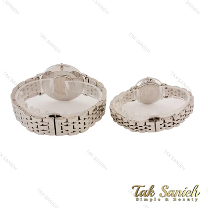 ساعت ست دنیل ولینگتون نقره ای صفحه مشکی DW-4465-28-S