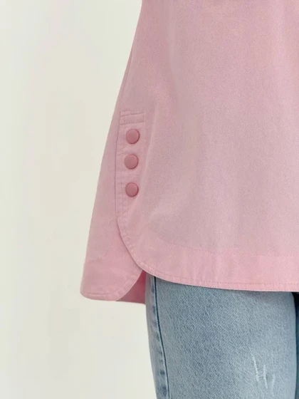 3565-مانتو کتان پیکو (ایراد دار)