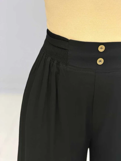 شلوار بگ نخی کارین کد 9576005