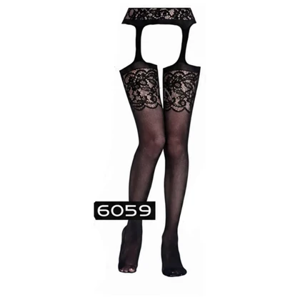جوراب شلواری فاق باز کد 6059