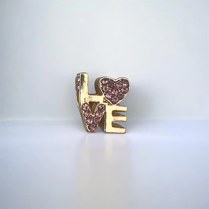 چارم پاندورا مهره طلایی love