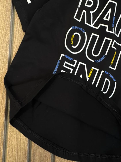 تیشرت مشکی RANOUTEND