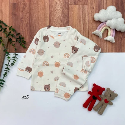 بلوز شلوار راحتی نوزادی تا3سال