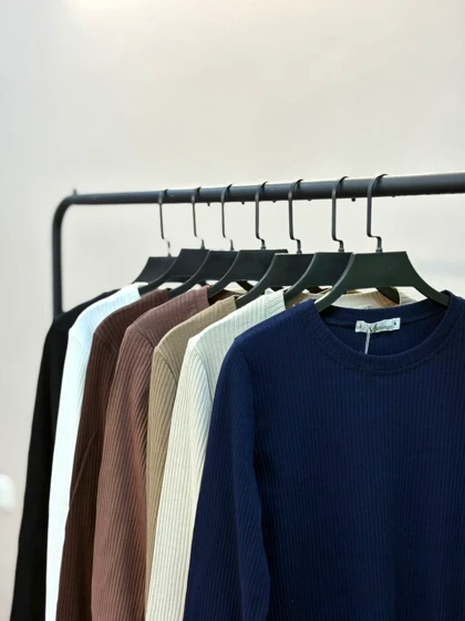 بلوز یقه گرد کبریتی سوپر کش 424