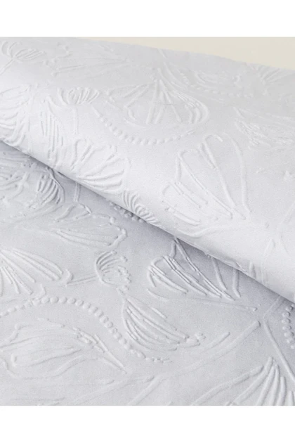 دستمال مهمانی English Home مدل Elegant Bloom کاغذی 20 عددی - طوسی
