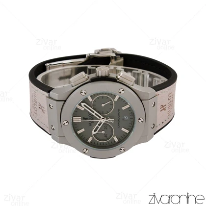 ساعت هابلوت زنانه کلاسیک فیوژن تمام طوسی 105194