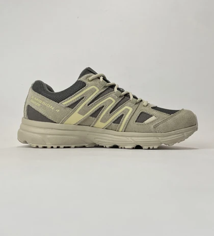 کفش راحتی مردانه سالامون مدل XT-mission رویه چرم سبز