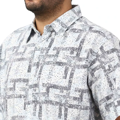 پیراهن آستین کوتاه طرح دار مردانه برند مد مدل 14212114