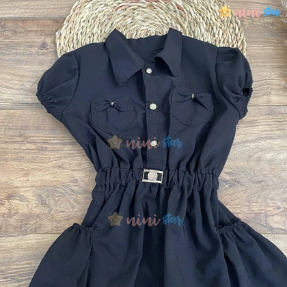 رامپر دخترانه مشکی