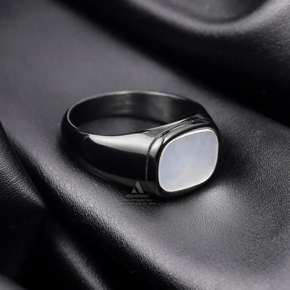 انگشتر مردانه مینیمال Men Ring KW01