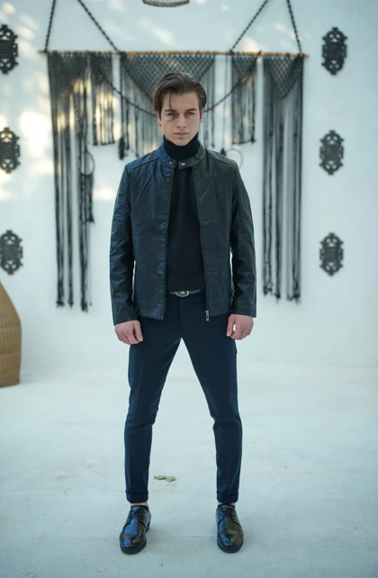 کاپشن چرم صنعتی مدل 6509