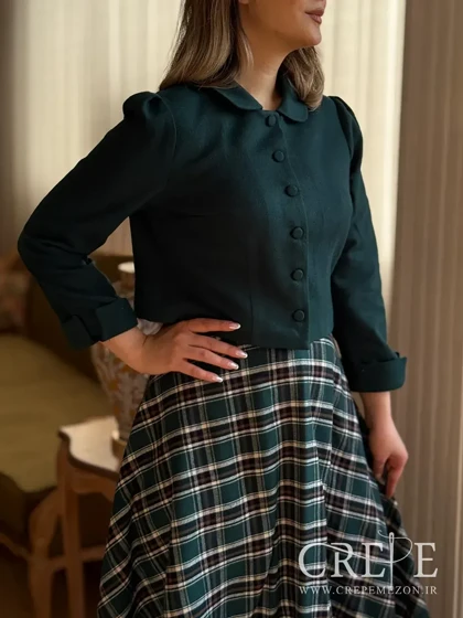 کت و دامن کشمیر خاتون