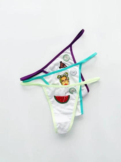 شورت بکلس بندی نخ پنبه طرحدار فیتن Fitan