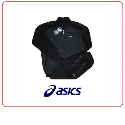 ست گرمکن شلوار ورزشی مردانه آسیکس (asics) سایز بزرگ مشکی