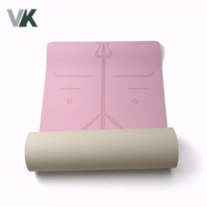 مت یوگا 6 میل TPE خط‌دار در 8 رنگ شناسه 10100714