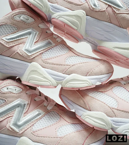 کفش کتانی زنانه صورتی سفید NEW BALANCE 9060