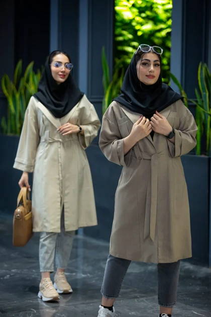 مانتو صوفیا پلاس بلند کمر پاگون