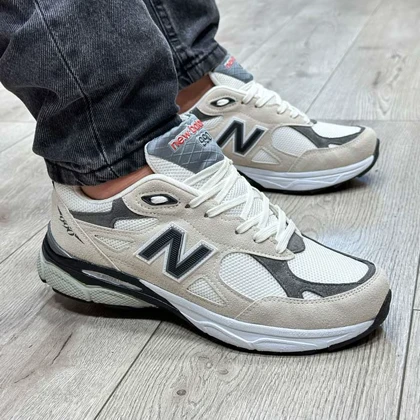 کفش و کتانی مردانه مدل نیوبالانس NEWBALNANCE_990 رنگ کرم