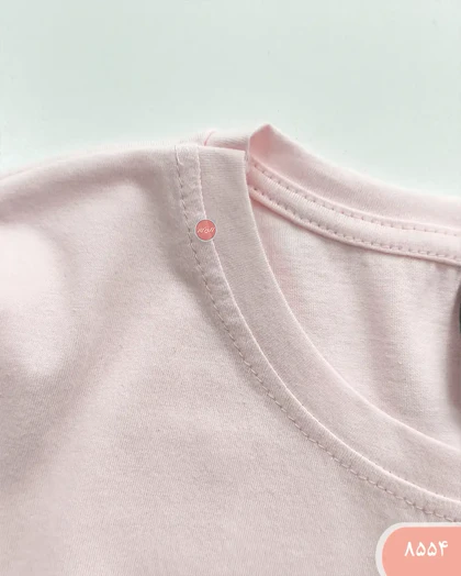 تیشرت کراپ باکسی 8554