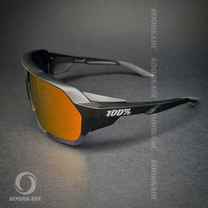 عینک 100% NOVRIK BLACK RED