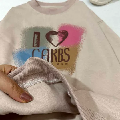 بلوزدخترانه دورس I LOVE CARBS اورجینال