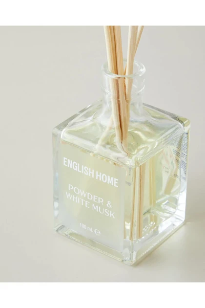 خوشبوکننده اتاق چوبی English Home Powder & White Musk - 100 ml