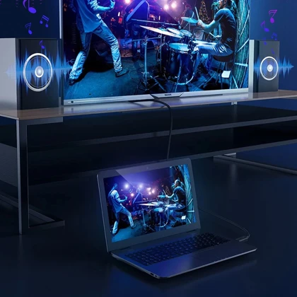 کابل hdmi 2.0 یک متری بیسوس CAKGQ-A01