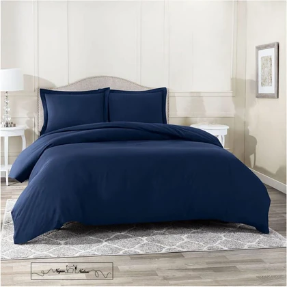 سرویس روتختی کاوری طرح بیسیک سرمه ای کد 101200