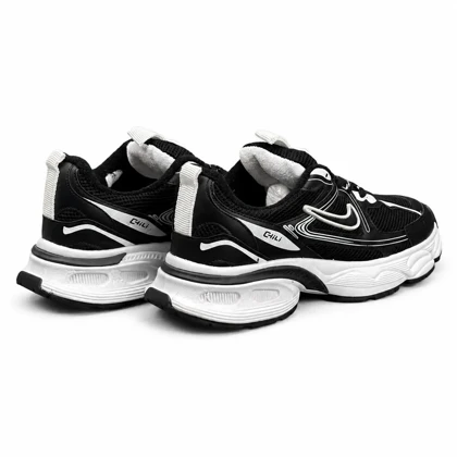 کفش کتانی مردانه مدل رانینگ نایکی چیلی مشکی NIKE