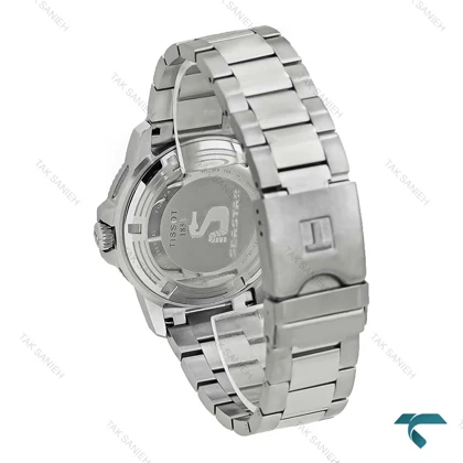 تیسوت SeaStar مردانه سیلور صفحه مشکی Tissot-7953-G