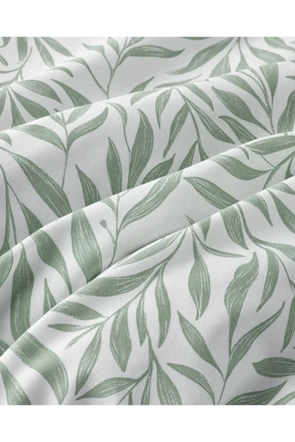 سرویس روتختی یک نفره English Home مدل Leaf Dream پنبه پلی‌استر
