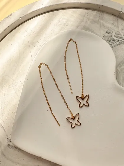 4 مدل گوشواره بخیه ای