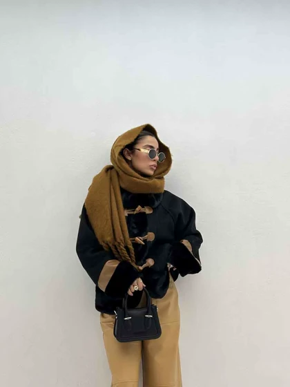 کت یقه تدی