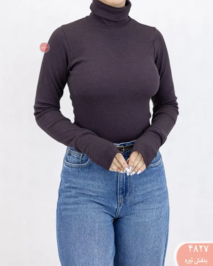 بادی یقه اسکی آستین فینگر 4827