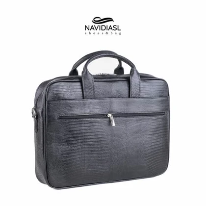 کیف اداری چرم مردانه کد 9510015