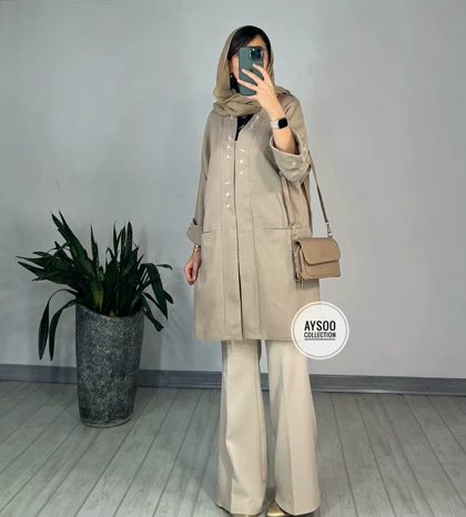 مانتو کتی بلند آینا