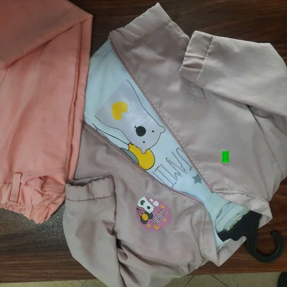 ست سه تیکه کتان خرس و بادکنک