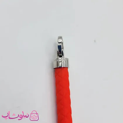 دستبند امگا رابر قرمز مردانه کیفیت مستر
