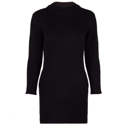 تونیک بافت زنانه رنگ مشکی