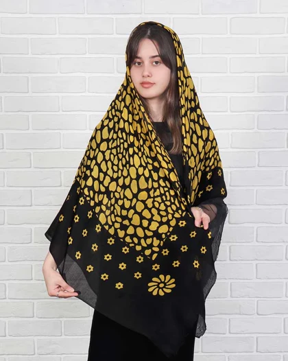 روسری طرح سنگی