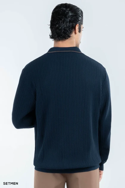 بافت مردانه یقه هفت اولد مانی