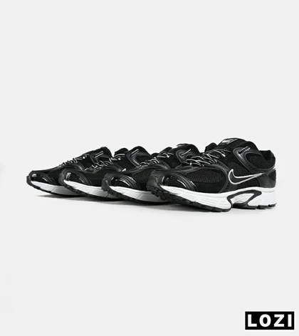 کفش کتانی مردانه و زنانه مشکی سفید نایک NIKE v5 RNR مدل 7329