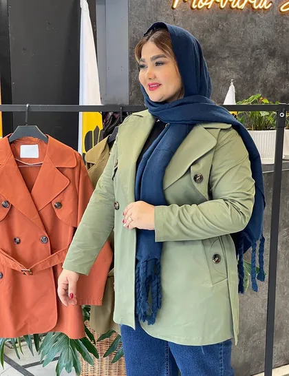 بارانی پاییزه جفت ژیله آلما کد : 003239