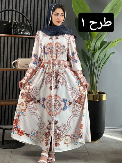 پیراهن ترک ماهرخ کد 1661