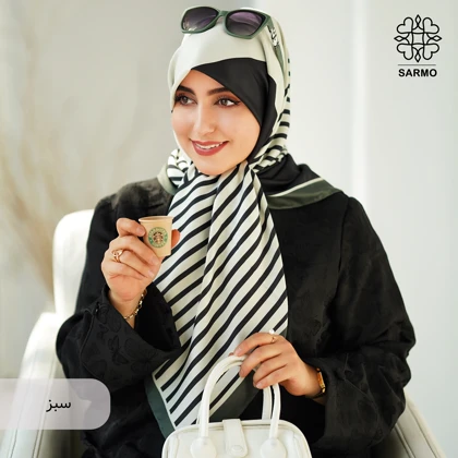 روسری ابریشم کجراه پیچک
