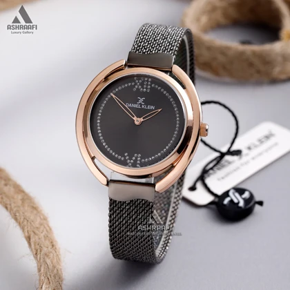 ساعت دنیل کلین بند حصیری Daniel Klein DK.1.12695.4