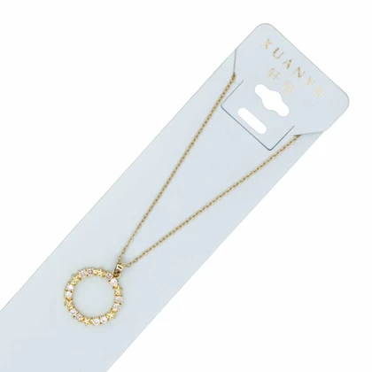 گردنبند زنانه مدل نگینی